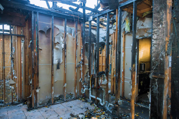 Professional Smoke Damage Removal technician working in McConnelsville, OH